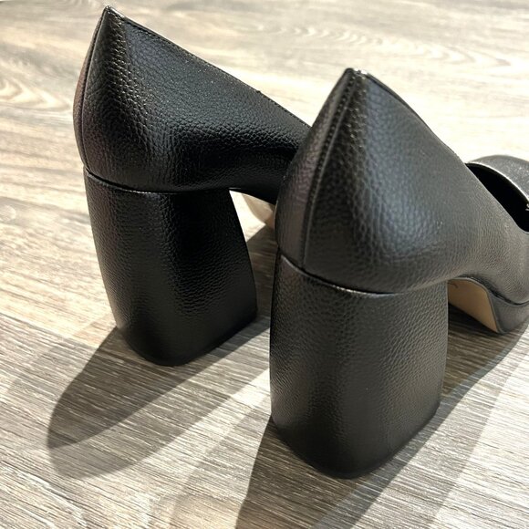 NEW Katy Perry Size 10 Uplift Pump Platforms Chunky Block Heels Black - Picture 10 of 12